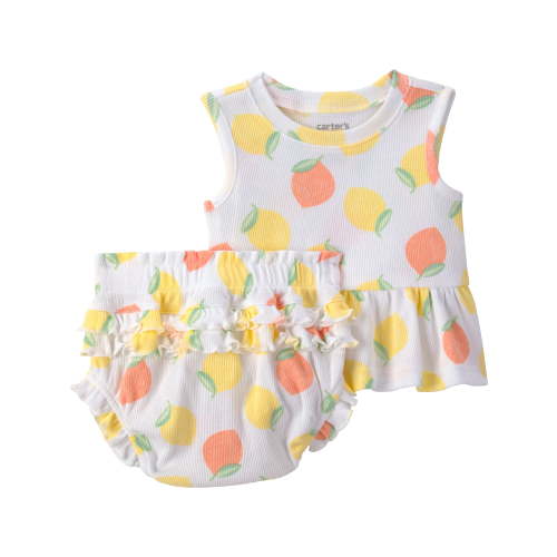 Carter's Child of Mine Baby Girl Outfit Set, 2-Piece, Sizes 0/3-24 Months