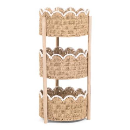 Scallop Trim Tiered Tower | Home | TJ Maxx