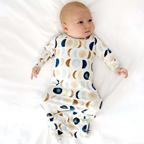 Luna Neutral Infant Gown - Little Sleepies