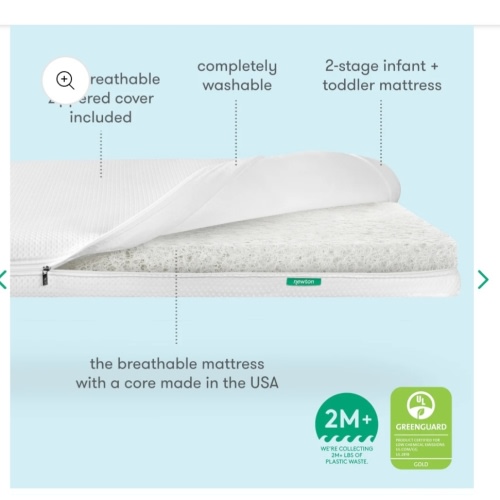 Essential Crib Mattress - Standard / White