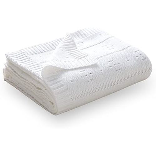 Knit Cotton Baby Blanket