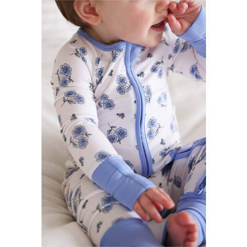 Sapphire Garden Convertible Zip Romper