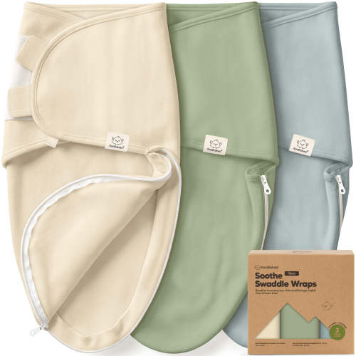 3-Pack Soothe Zippy Swaddle Wrap - Slate / One Size