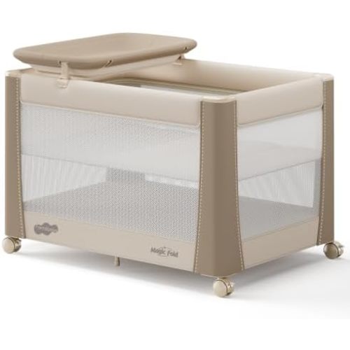 Pamo Babe Deluxe Pack and Play with Bassinet & Changing Table