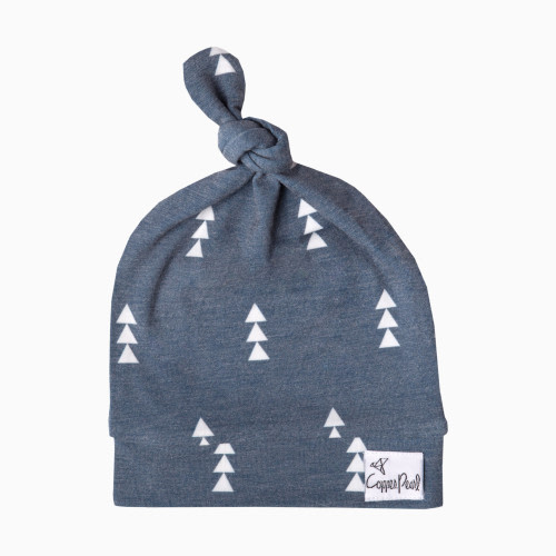 Printed Top Knot Hat - North