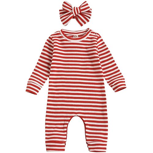 Newborn Infant Baby Girl Romper Bodysuit Girls One Piece Jumpsuit Pants Clothes Outfits