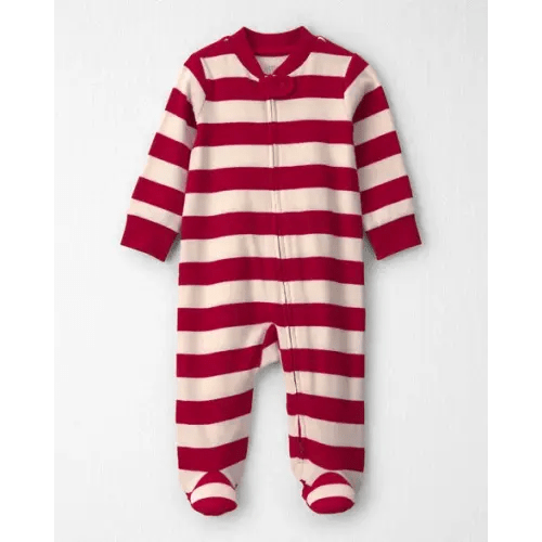 Baby Organic Cotton Ribbed Sleep & Play Pajamas in Stripes - Little Planet | Carter's