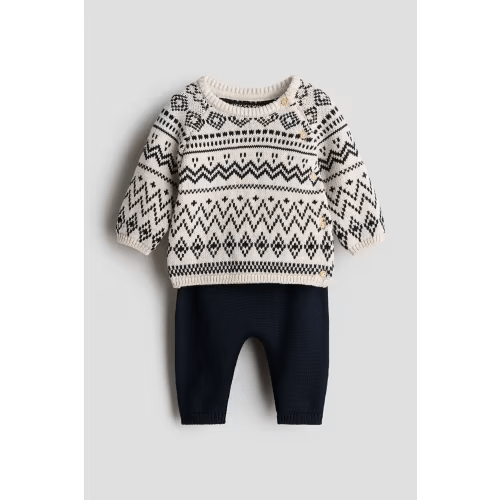 2-PIECE COTTON KNIT SET
