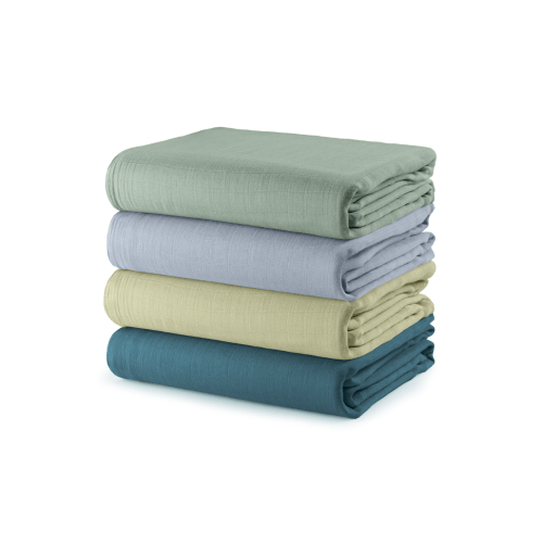 Muslin Swaddle Blankets, 4 Pack