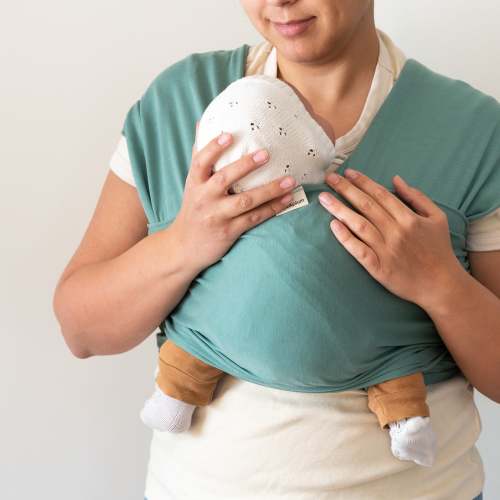 Agave Baby Wrap (7-35 lbs) | Teal Organic Wrap | hope&plum