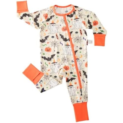 Pajamas for Baby Boys & Girls, 92% Viscose From Bamboo and 8% Spandex, Preemie & Newborn Sleepers, 2-Way Zipper PJs
