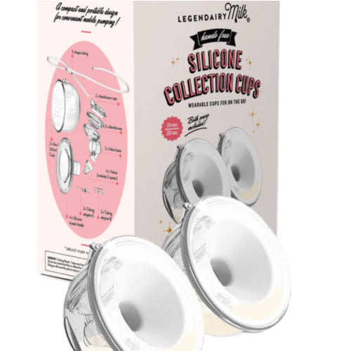 Silicone Milk Collection Cups | Legendairy Milk