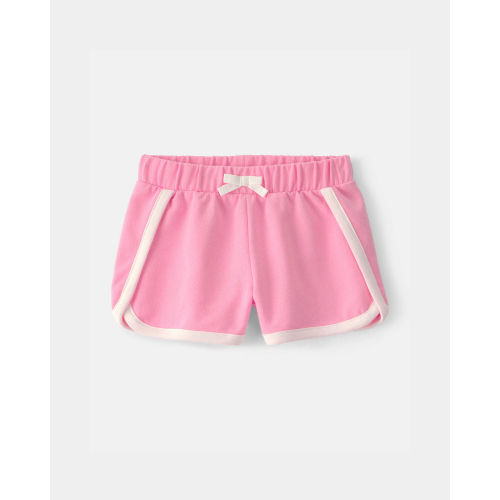 Toddler Girl French Terry Athletic Shorts - Pink | Carter's