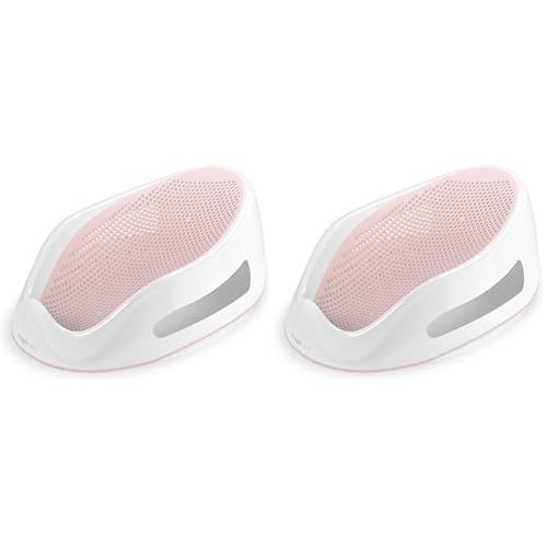 Angelcare Baby Bath Support, Less Than 6 Months | Pink | Pack of 2