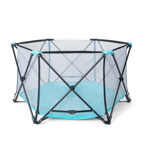 Regalo My Play Aqua Portable Play Yard - Indoor & Outdoor, Unisex, 6-Panel, Washable