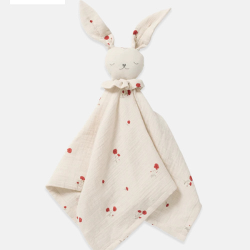 Poppy Muslin Bunny Cuddle cloth – Garbo&Friends