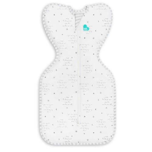 Love To Dream Swaddle Up LITE 0.2Tog Small You are My White – Baby Kingdom