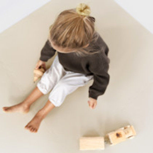 Toddlekind Classic Foam Playmat - Clay, 4.3 X 4.3'