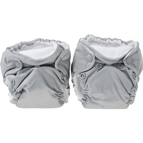 Lil Joey 2 Pack All-in-One Cloth Diaper, Platinum