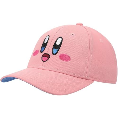 Kirby Big Face Youth Pink Traditional Adjustable Hat