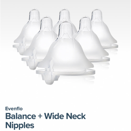 Evenflo Anti-Colic Balance Baby Bottle Nipples, Slow Medium, Fast Flow – Evenflo Feeding
