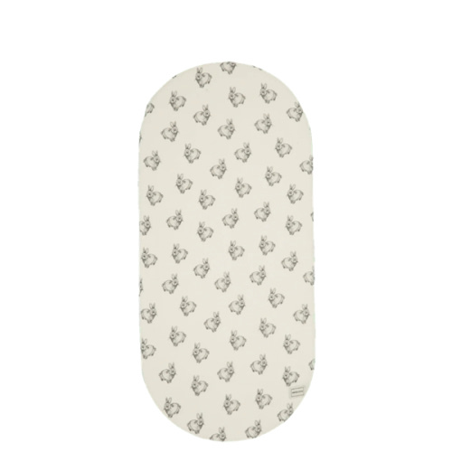 Fitted Sheet Rabbit Ecru · Minicoton