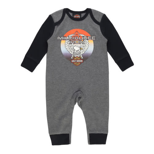 Infant Boys Milwaukee Iron Knit Coverall | Harley-Davidson USA