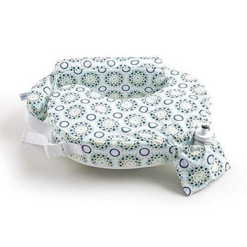 My Brest Friend Original Nursing Pillow Enhanced Ergonomics Essential Breastfeeding Pillow Support For Mom & Baby W/ Convenient Side Pocket, Double Straps & Slipcover, Sparkles