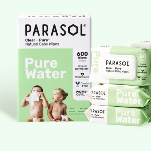 Clear+Pure® Natural Baby Wipes