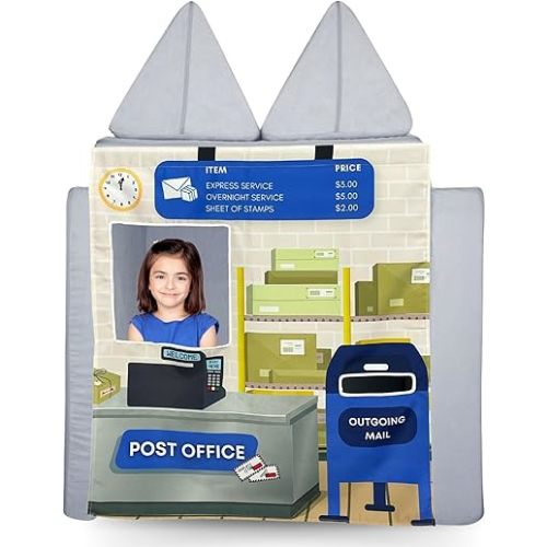 Couch Swag Play Panel for Childrens Foam Sofa Kids Couch (Post Office)