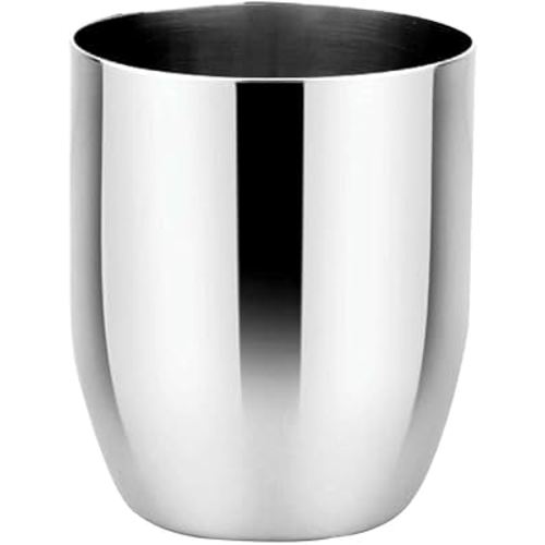 Ahimsa Stainless Steel Concious Cup | 8 Ounce Cup | Toddler Dishware | No Plastic | 100% BPA Free | Dishwasher Safe (Classic Stainless)