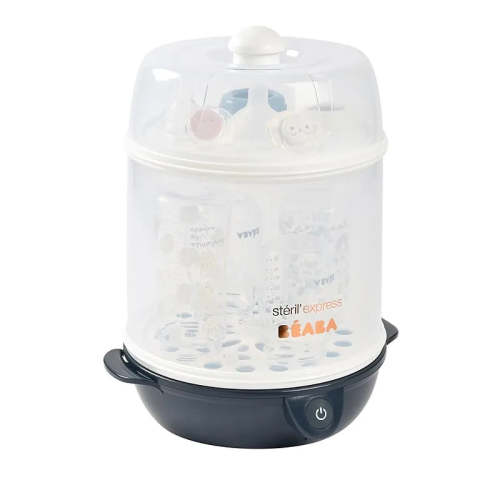 Steril'Express 2-in-1 Electric Steam Baby Bottle Sterilizer