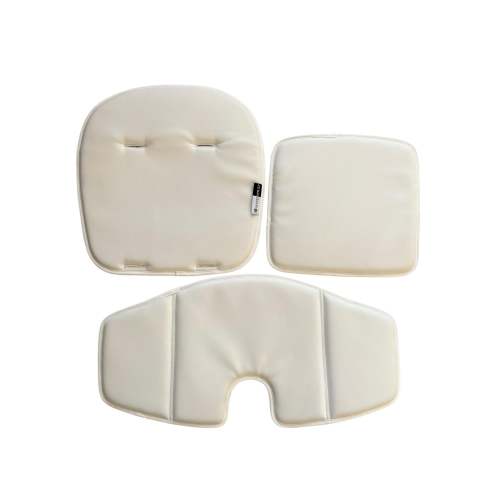 White Faux Leather Cushion for OXO Tot Sprout Chair | Waterproof High Chair Pad | Easy-Clean Replacement Seat Cover