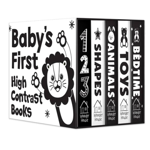 Baby’s First High-Contrast Books: Boxed Set (High Contrast Board Books)