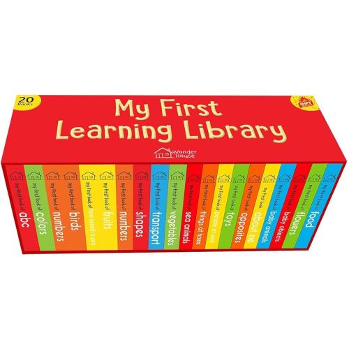 My First Complete Learning Library: Boxset of 20 Board Books I Perfect Gift Set for Toddlers I Ages 0 to 5