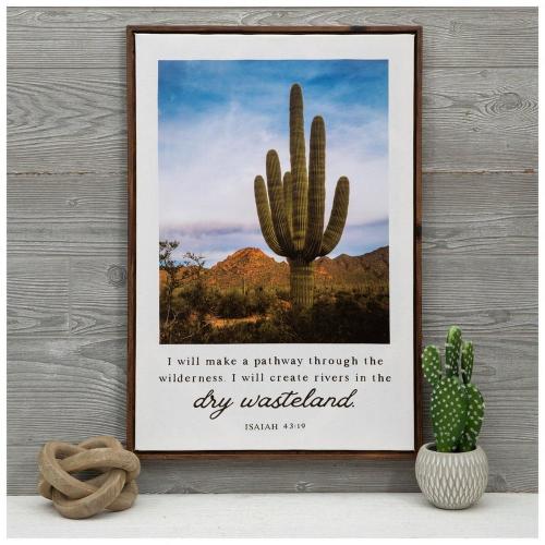 Isaiah 43:19 Canvas Wall Decor