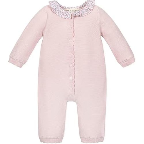 Intarsia Sweater Romper in Organic Cotton by Hope & Henry Baby