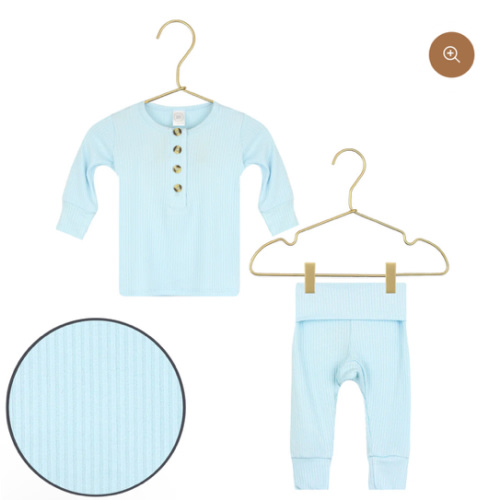 Oliver Ribbed Top + Bottoms