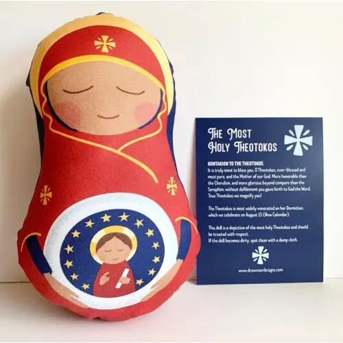Theotokos 10 in Snuggly Saints Doll DIY Kit