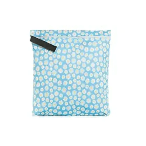 Buttons Cloth Diapers Waterproof Washable Reusable Zippered Laundry Wet Bag (Medium, Boom)