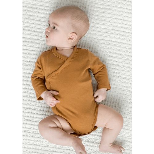 Organic Cotton Kimono Onesie