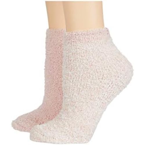 Barefoot Dreams CozyChic 2 Pair Tennis Sock Set, Plush Socks, Set of 2