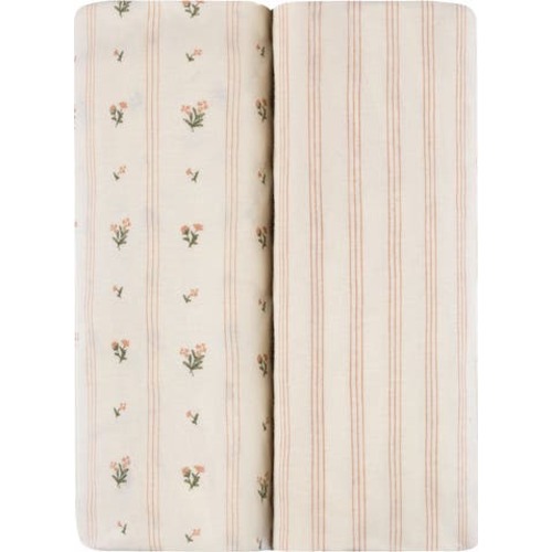 Baby Fitted Crib Sheet Set 2 Pack