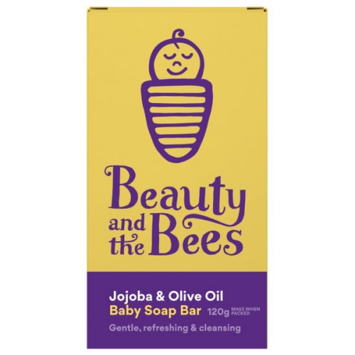 Beauty and the Bees | Jojoba & Olive Oil Baby Soap Bar | Natural & Plastic-Free - Go For Zero