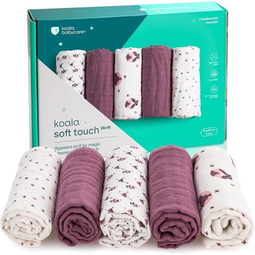 Burp Cloths - 5 Pack