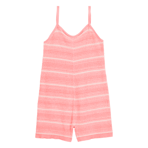 Kid Striped Sweater Knit Romper - Orange - OshKosh | Carter's