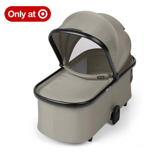 Ingenuity 3DSuite DualDock Carry Cot  Portable Baby Bassinet for Overnight Sleep (with Stand Only) & Stroller Carry Cot - Cashew