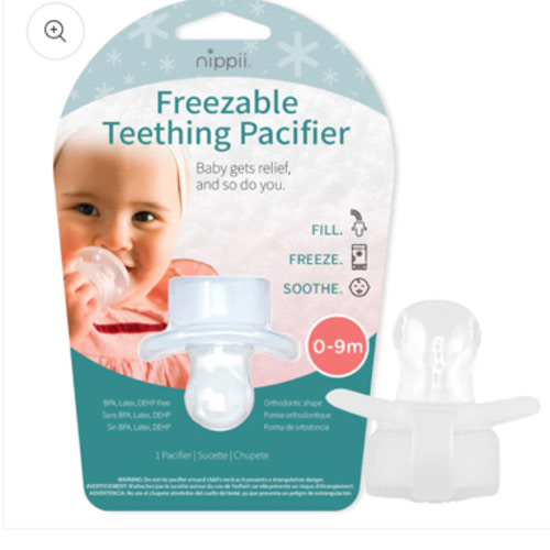 Orthodontic Freezable Pacifier for Baby Teething Relief | BPA Free – Nippii Baby