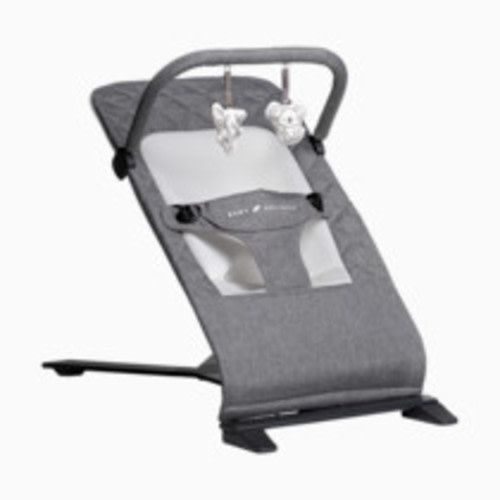Baby Delight Alpine Deluxe Portable Bouncer - Charcoal Tweed