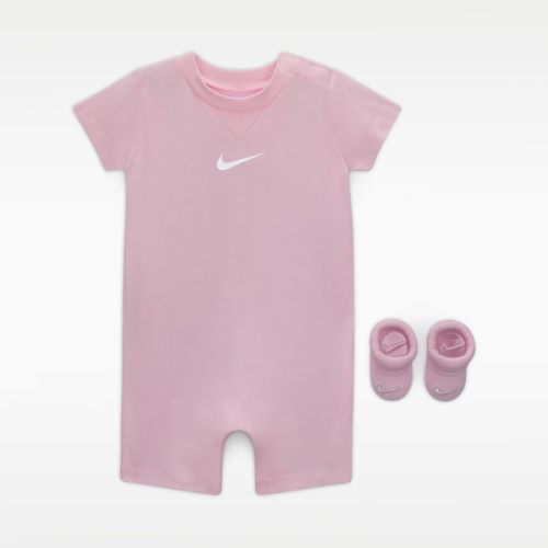 Nike Baby Essentials Baby Romper and Booties Set. Nike.com